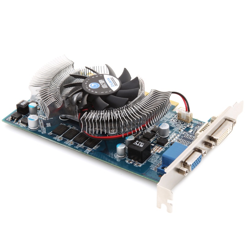 影驰(galaxy)gt620战将 700/1000mhz 1g/64bit ddr3 pci-e显卡【图片