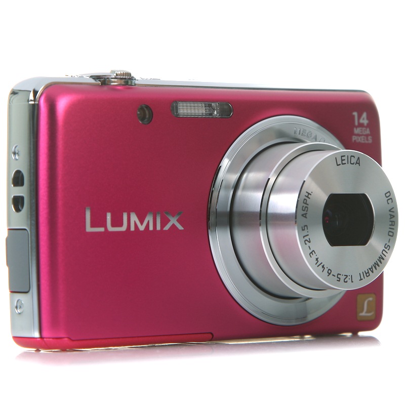 松下(panasonic) dmc-fh6gk 数码相机 粉色(1410万像素 2.