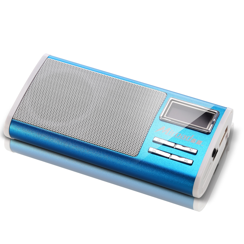 酷道(miroad)a6插卡音箱 低音炮 迷你音响 便携音箱收音机老年人音乐