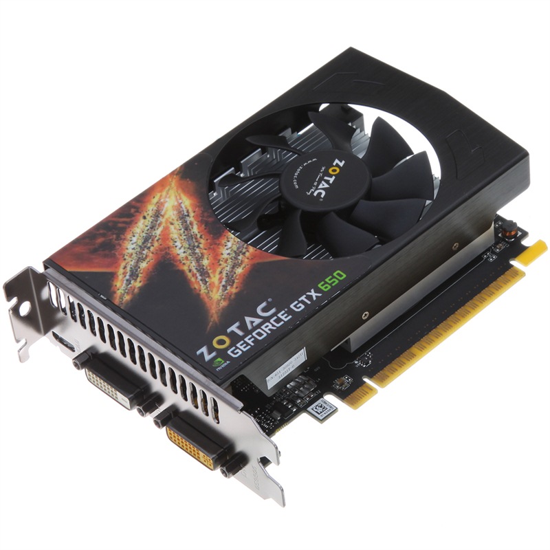索泰(zotac) gtx650-1gd5 雷霆版 pa 1071/5000 1024mb
8bit gddr5