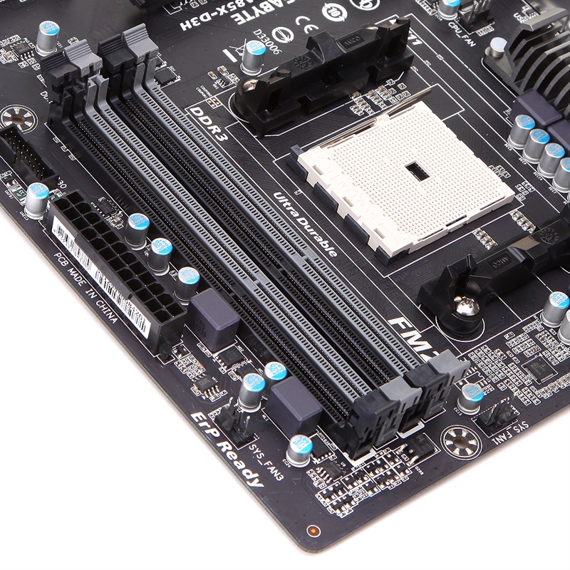 技嘉(gigabyte) f2a85x-d3h主板 (amd a85x/socket fm2)【图片 价格