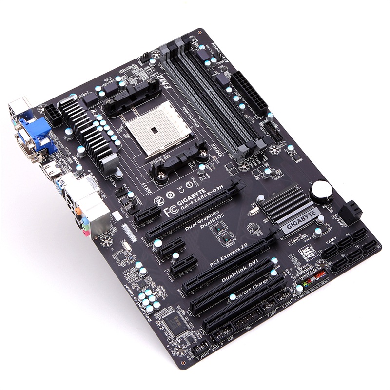 技嘉(gigabyte) f2a85x-d3h主板 (amd a85x/socket fm2)【图片 价格