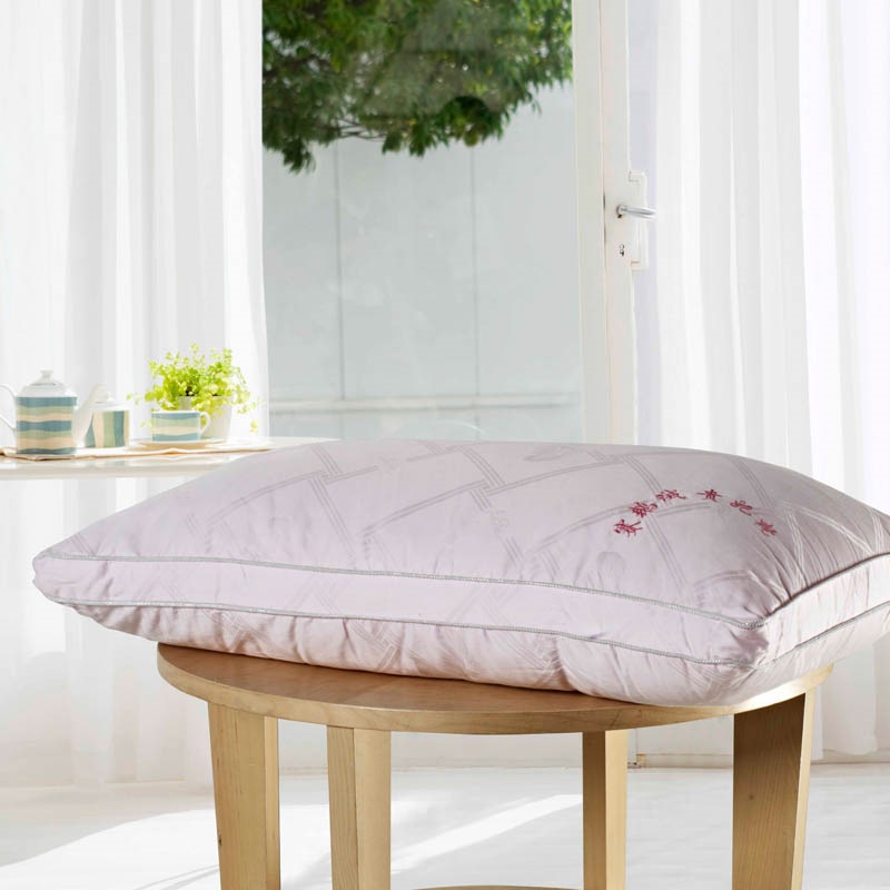 锦佩 床品家纺 清雅贵妃枕3522粉色48*74cm