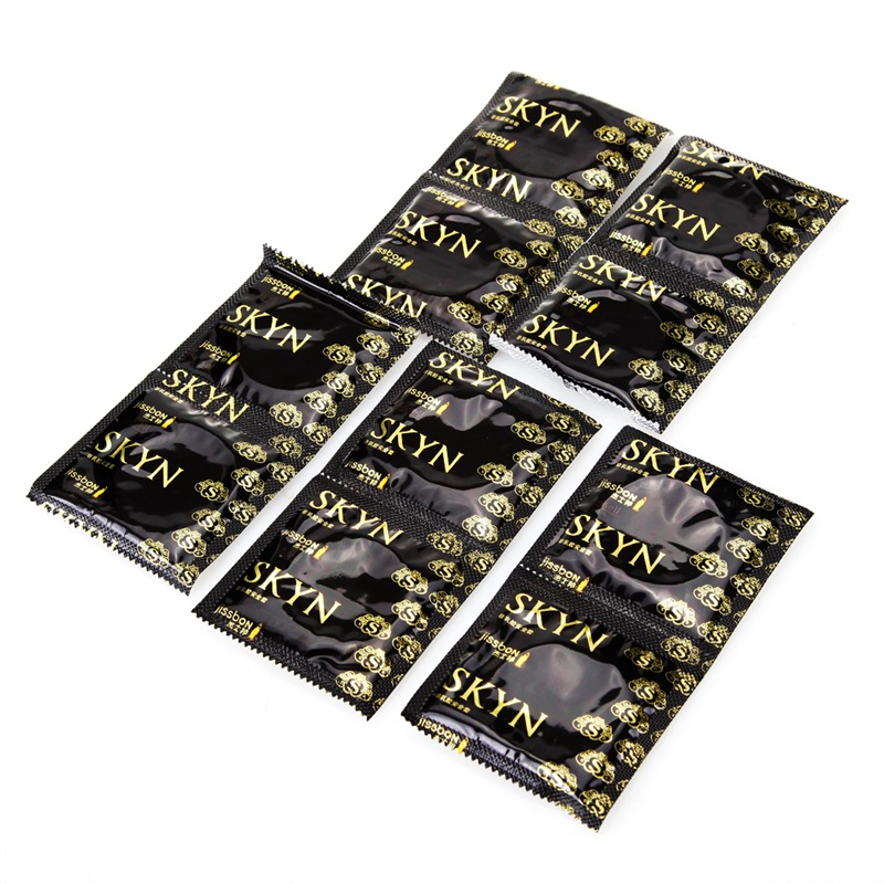 杰士邦安全套/避孕套 skyn(极肤10只 丝质润滑10只)非乳胶套装【图片