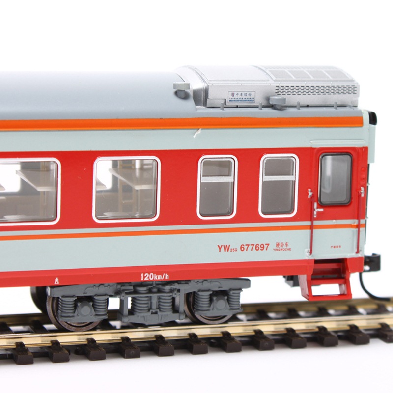 百万城bachmann 火车模型 cp01510 25g单层客车硬卧车厢(上局合段(浦)