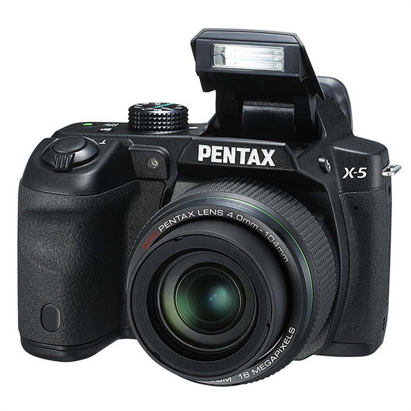 宾得(pentax) x-5 数码相机 黑色(1600万像素 3.