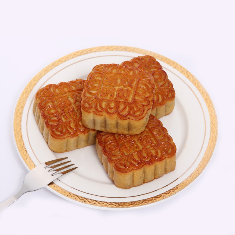 广东特产 富锦双黄白莲蓉月饼710g