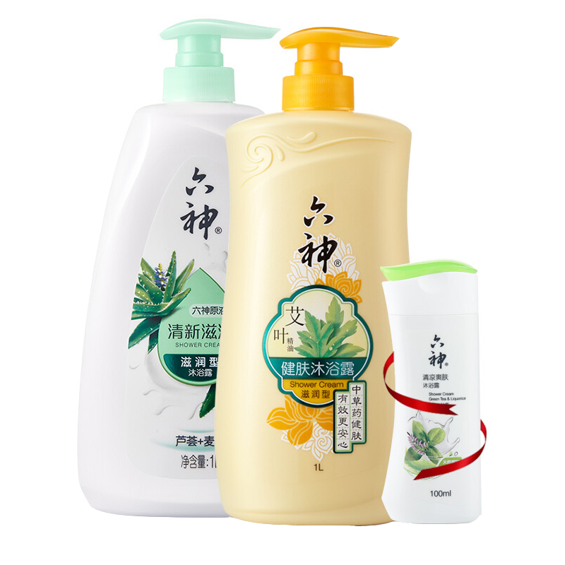六神 清新滋润沐浴露