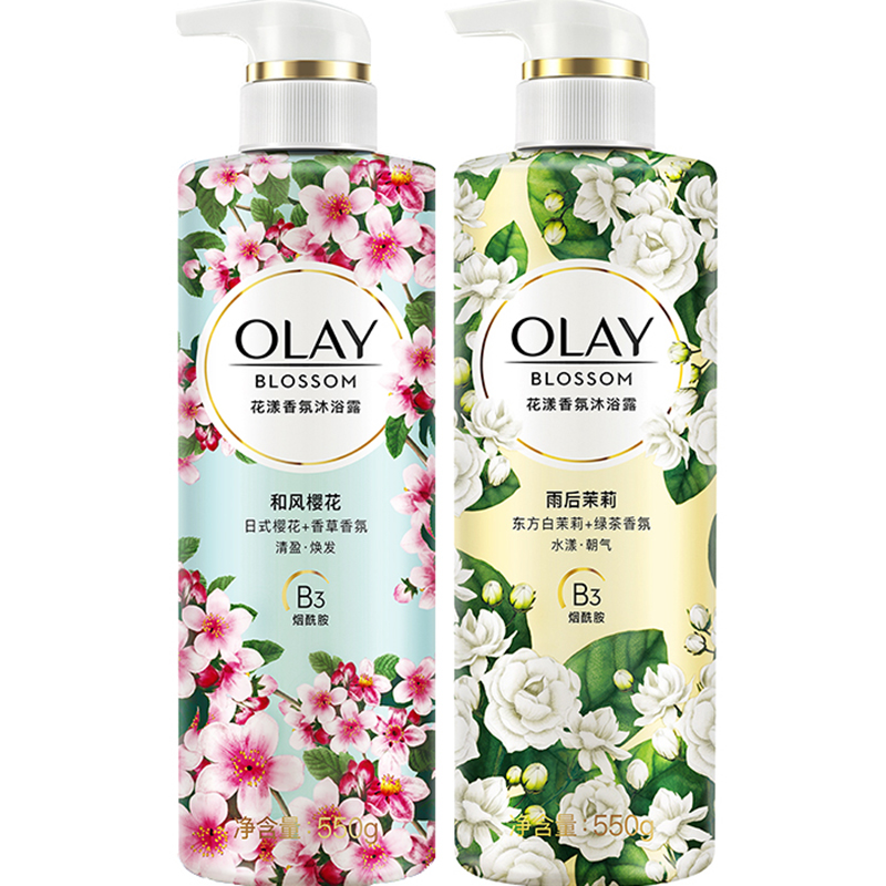 OLAY 花漾香氛沐浴露