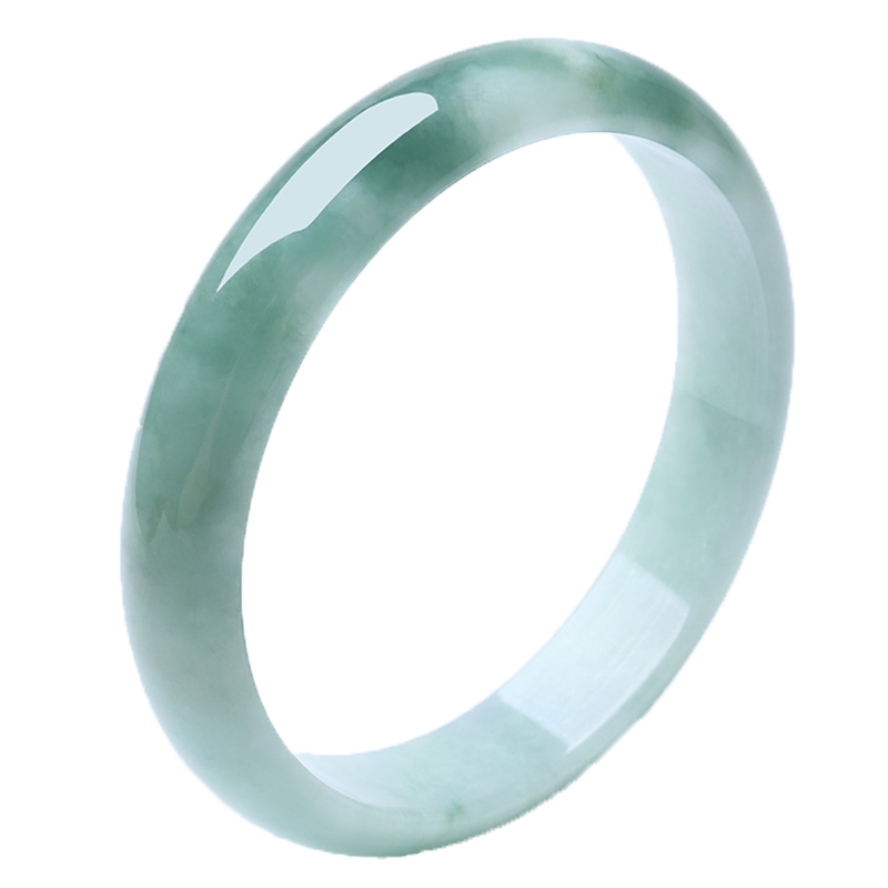 印象眸 翡翠飘花玉手镯