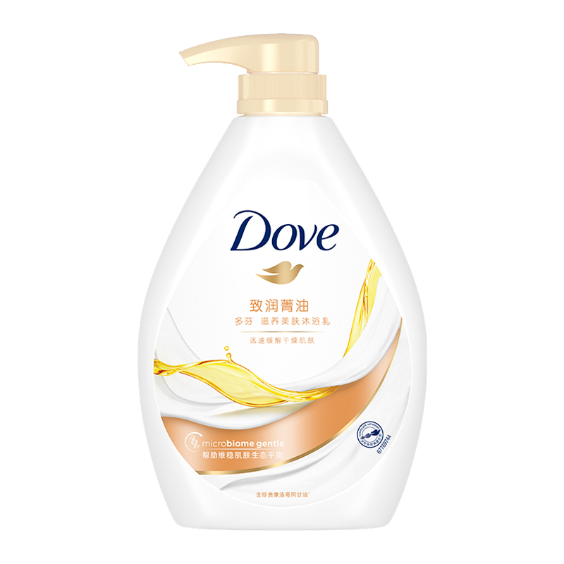 多芬 致润菁油 滋养沐浴乳