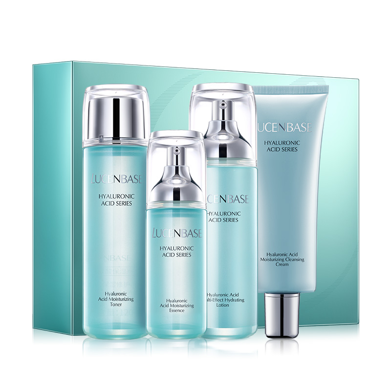 透真玻尿酸补水保湿护肤四件套装
