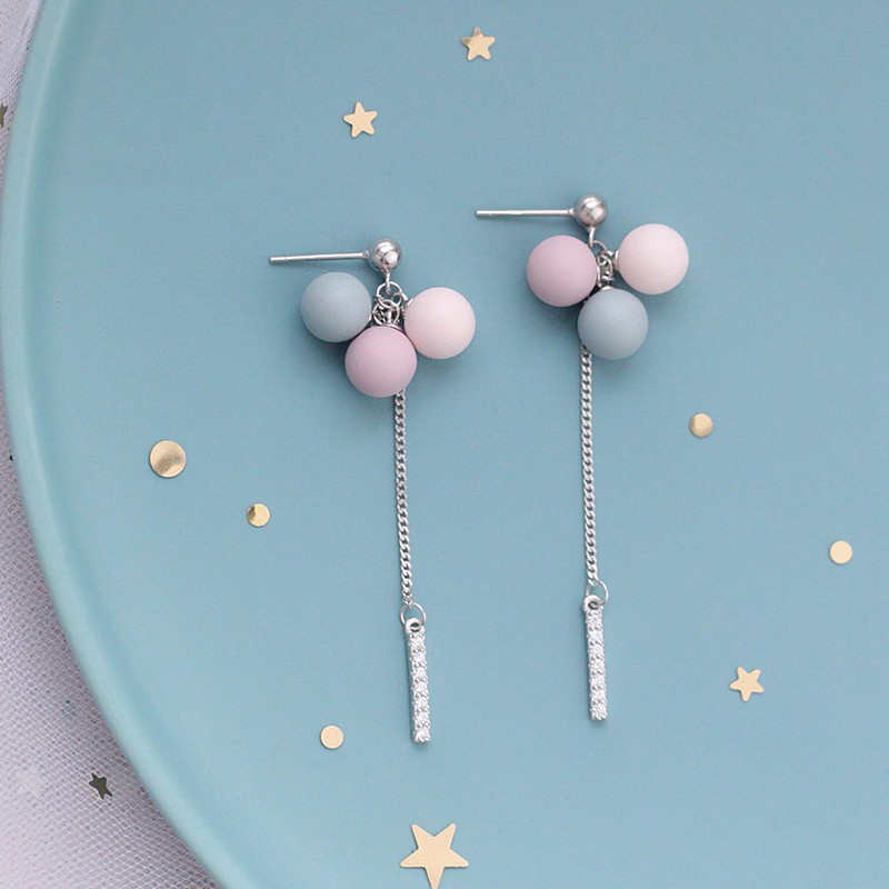 花影 告白气球耳钉