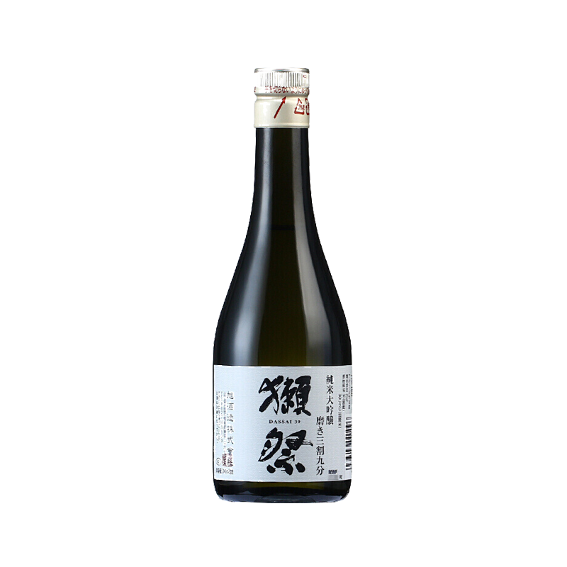 獭祭 酒液清澈 酒