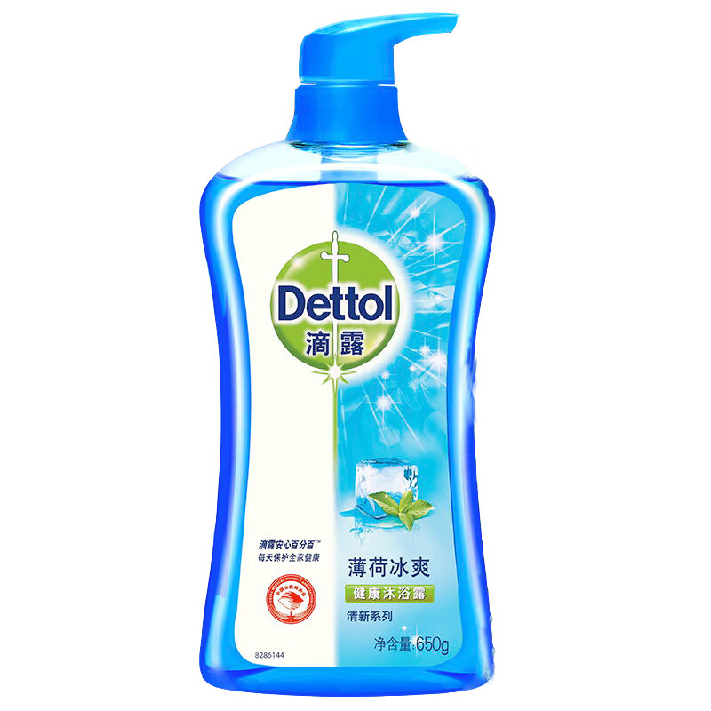 滴露 薄荷冰爽 沐浴露