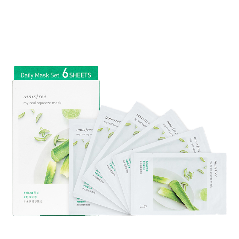 悦诗风吟 悦享鲜萃芦荟面膜