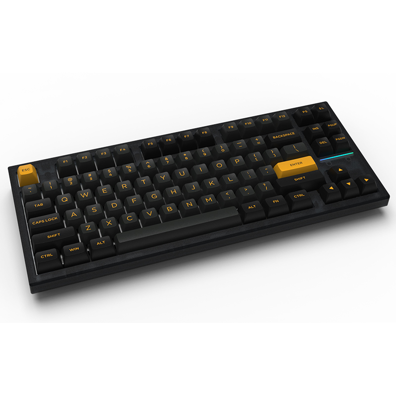 腹灵83键无线机械键盘三模蓝牙24g500元左右数码礼物