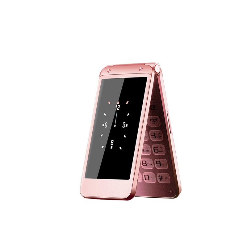 优思 双大屏翻盖老人机