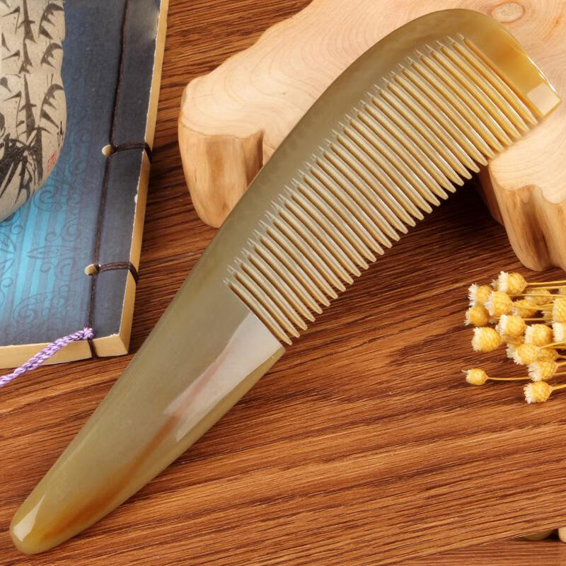 木丁丁 自然柄牦牛 梳子