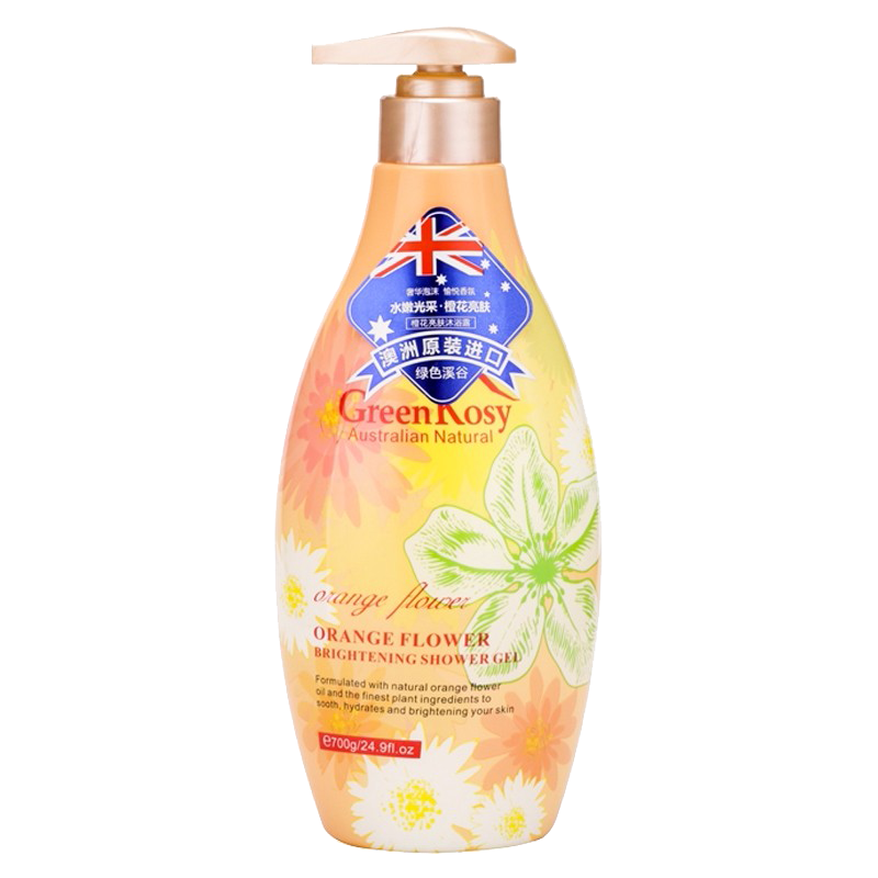 绿色溪谷 玫瑰保湿沐浴露