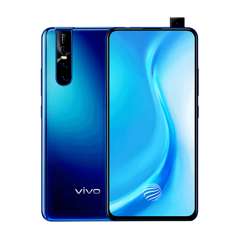 vivo 升降镜头 钟情蓝手机