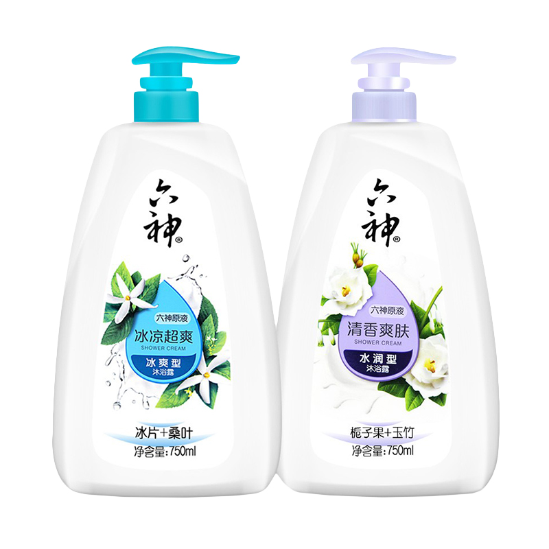 六神 滋润沐浴露