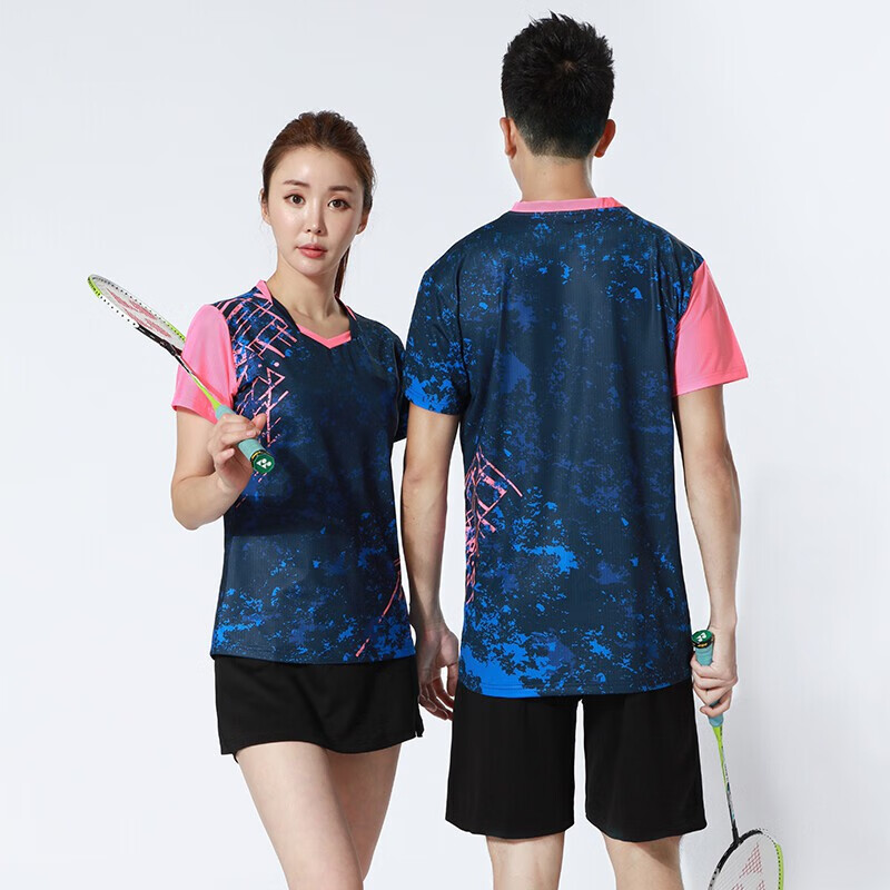 NBA Nike high custom 2K summer badminton suit women's short sleeve quick drying short skirt match Jersey group custom table tennis sportswear men's