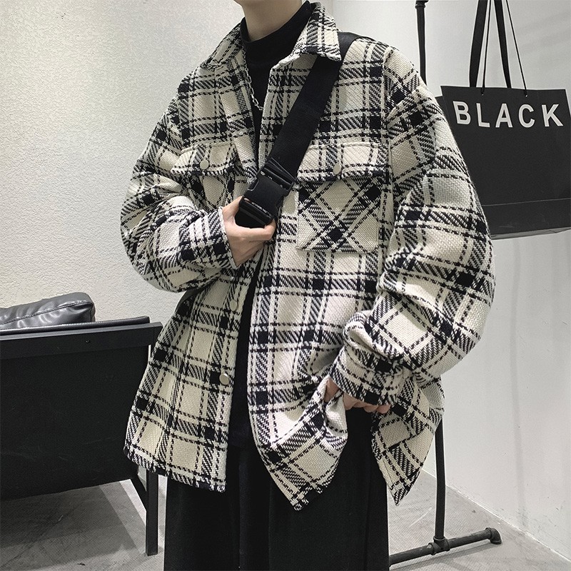 Rxxbfb coat men's spring and Autumn New Korean fashion casual work jacket Gangfeng inschao brand youth versatile loose top