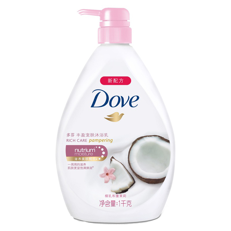 多芬 丰盈宠肤沐浴乳