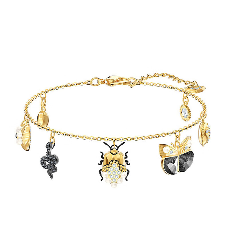 施华洛世奇 镀金色手链