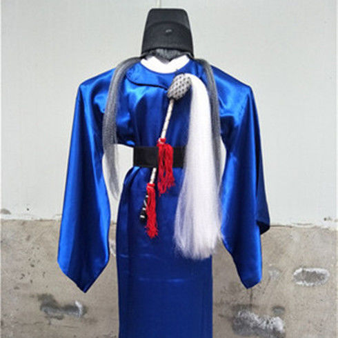 Shopping malls with flying Carey light luxury ancient costume eunuch clothes men's Song Dynasty and Ming Dynasty funny father-in-law clothes sketch drama performance court costume round neck Robe