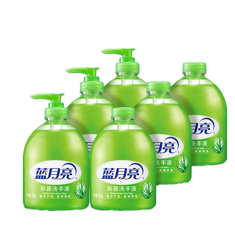 蓝月亮 芦荟抑菌洗手液套装