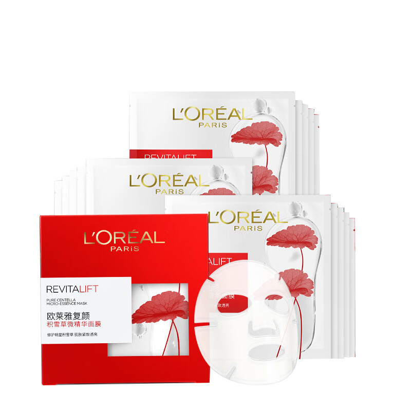 欧莱雅复颜积雪草微精华面膜