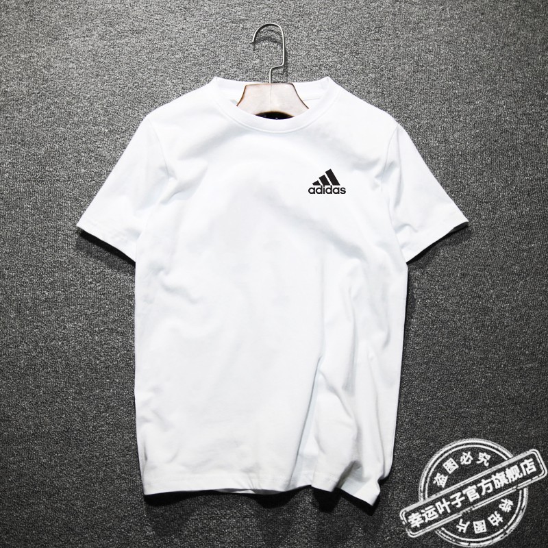 Adidas Adidas official square flag store T-shirt short sleeve men's 2022 summer new running training fitness sports half sleeve casual breathable round neck quick drying T-shirt