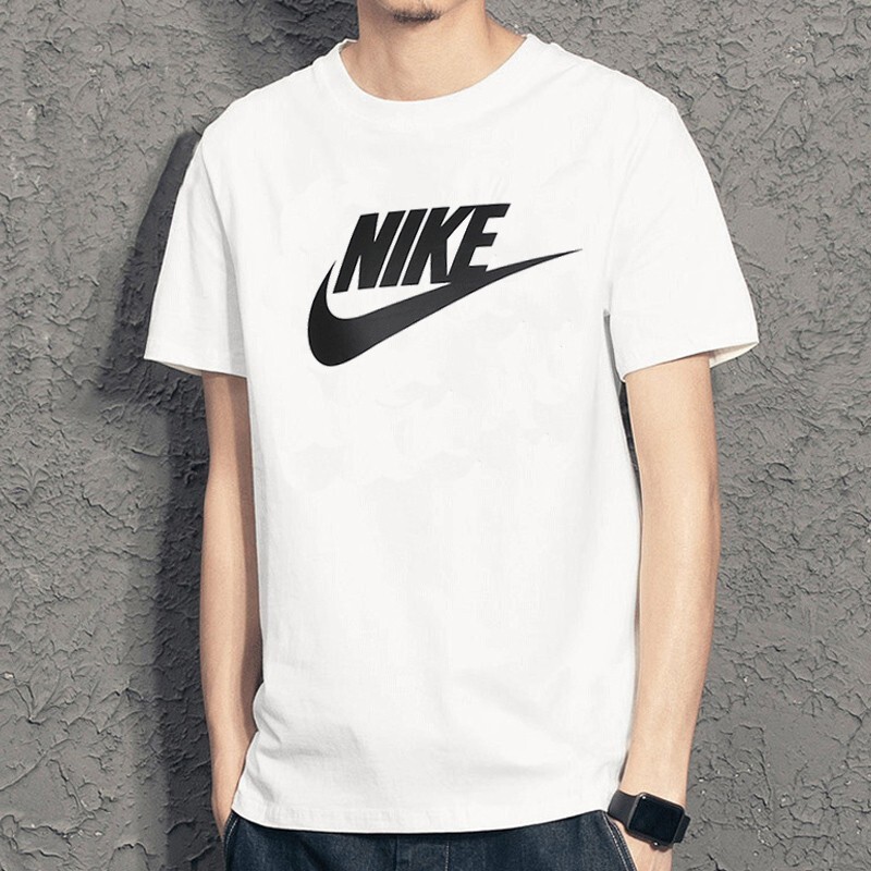 Nike / Nike short sleeved men's 2022 summer new sportswear cotton knitted breathable fashion comfortable round neck sports T-Shirt Top ar5005-101