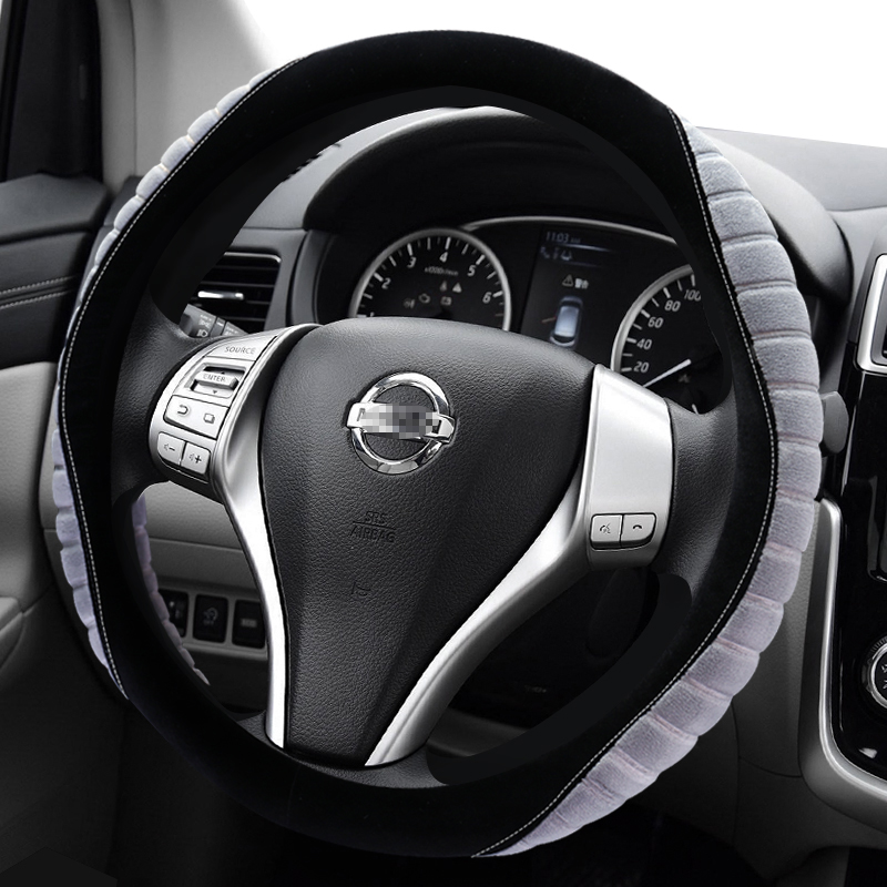 索瑞尔 冬季毛绒方向盘套