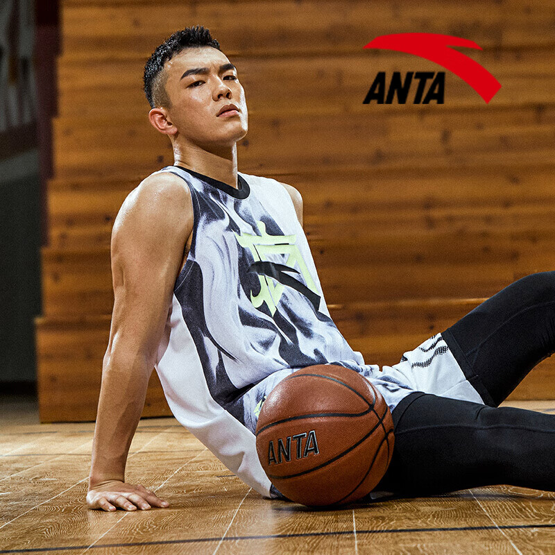 Anta basketball suit men's spring sleeveless basketball suit official flagship fast drying sportswear