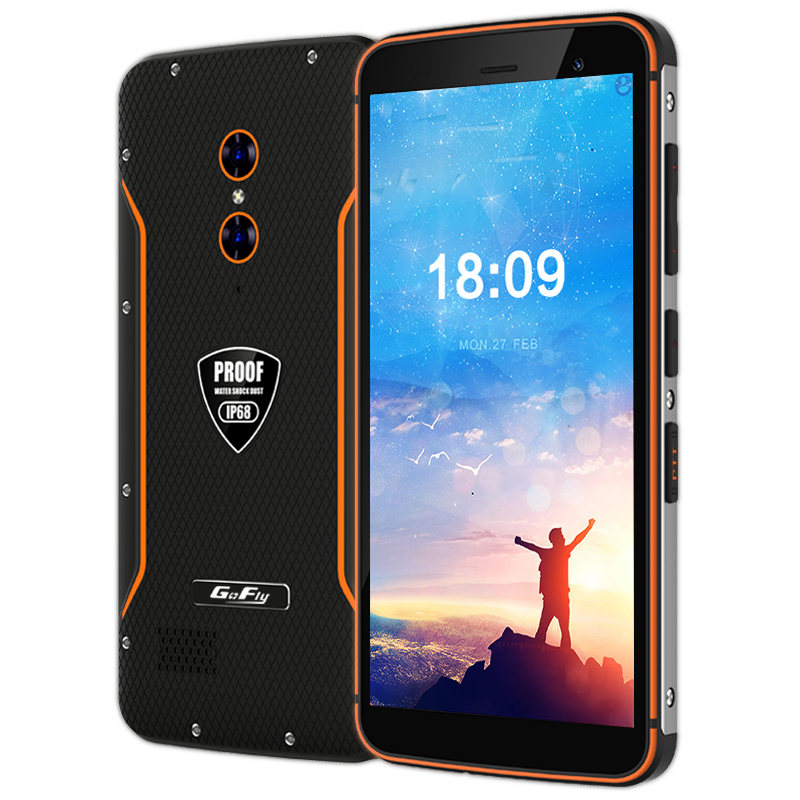 捷语 N9橙色老人手机