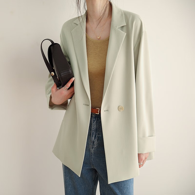 Jiajulie's new spring 2022 suit coat women's design sense of minority leisure small suit women's coat