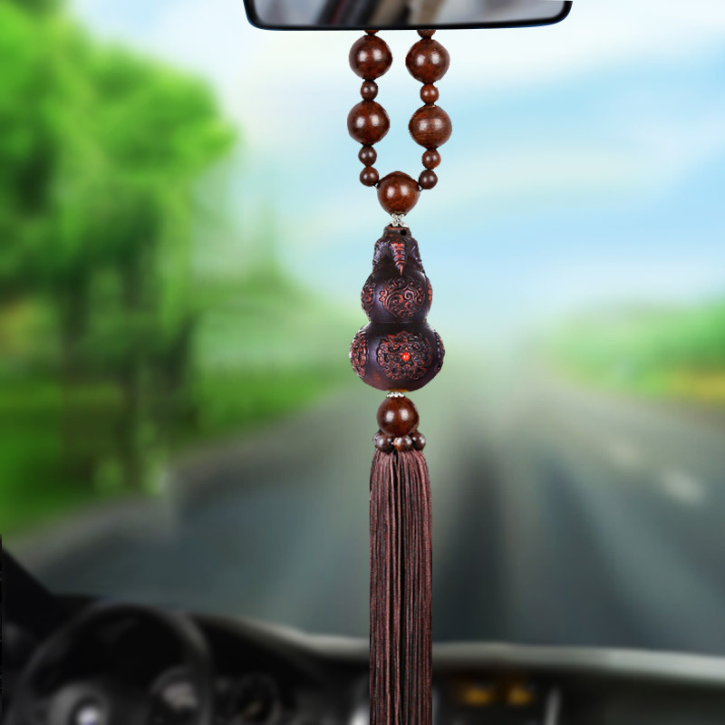 宝佩 桃木葫芦汽车挂件