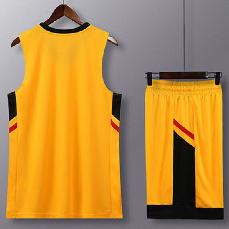 Running suit men's sports suit summer student fitness quick drying Jersey loose large vest shorts basketball suit