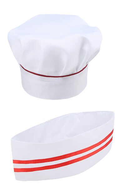 Invoiced chef hat men's white mushroom hat food factory kitchen drinking oil fume proof cotton Hat Women's work hat tooling