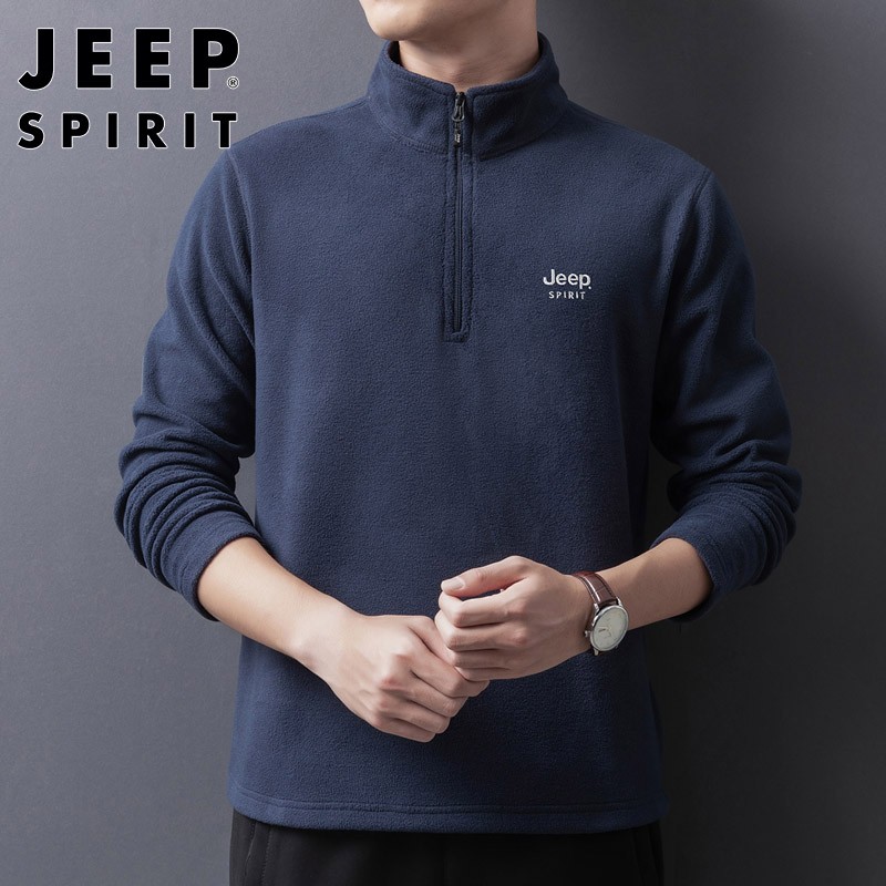 Jeep (Jeep) men's sweater loose 2022 spring Korean men's sweater casual versatile long sleeve t-shirt men's wear