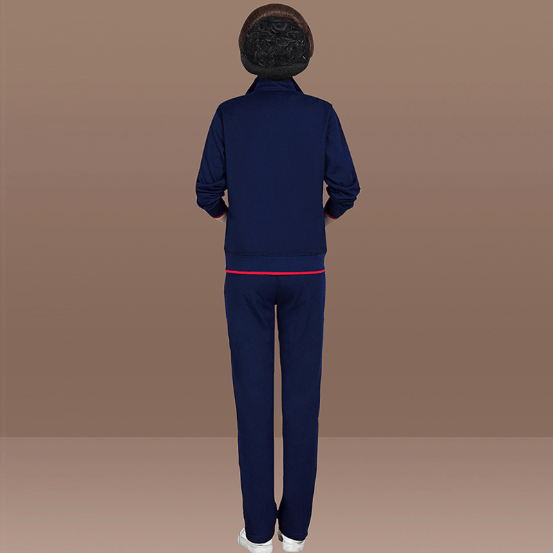Meizilian sweater women's loose sports leisure suit three piece set 2020 winter new women's dress Korean version fashion middle-aged large size top dress mother's sports suit A188 Meizilian sweater women's loose sports leisure suit three piece set 2020 winter new women's dress Korean version fashion middle-aged large size top dress mother's sports suit A188