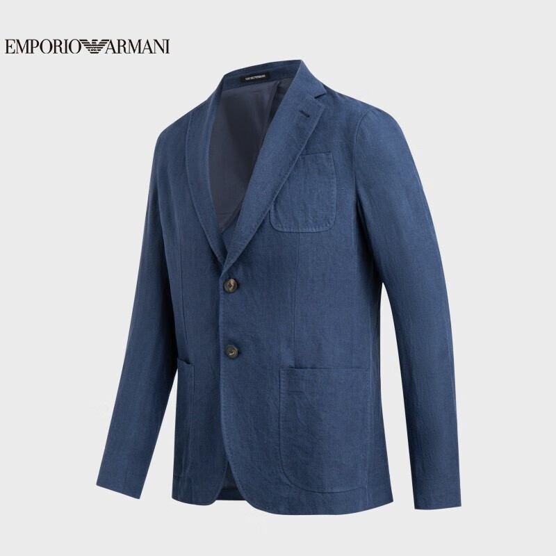 Armani Emporio Armani luxury menswear 22 spring and summer EA men's suit i1g930-i1448 blue 48