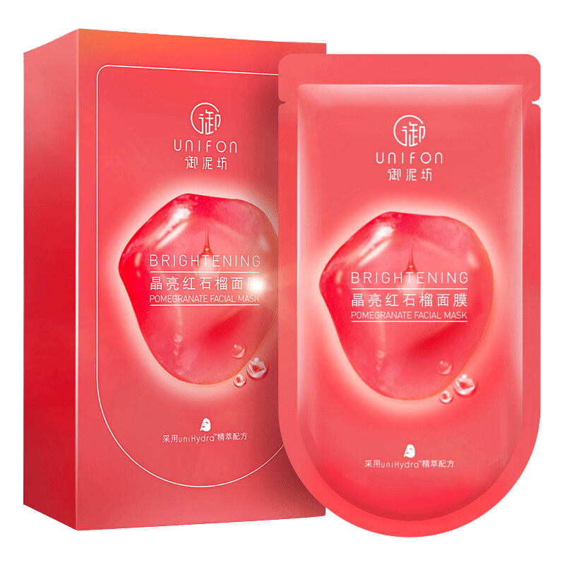 御泥坊 晶亮红石榴面膜贴