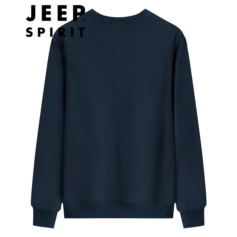 Jeep Jeep t-shirt men's long sleeve 2020 autumn casual round neck Pullover middle-aged and young men's T-shirt jhl2030