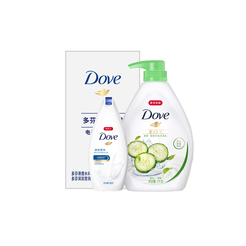 多芬 清透水润保湿沐浴露