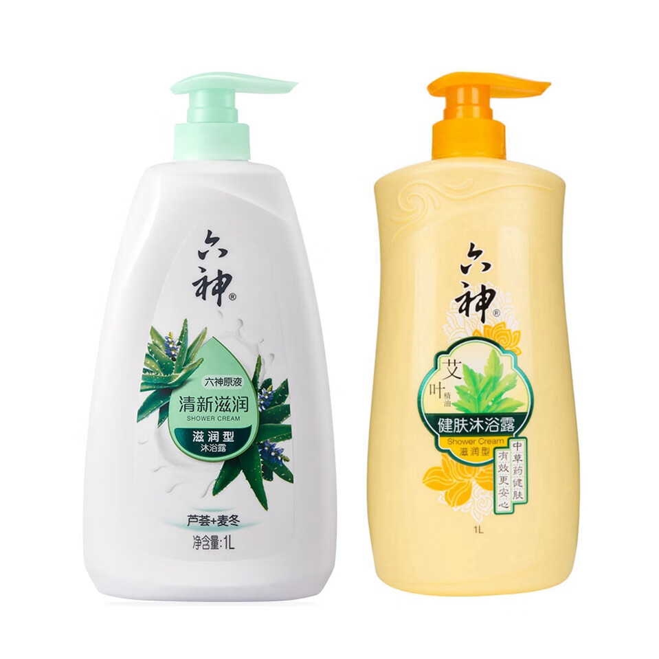 六神清新滋润洗护套装