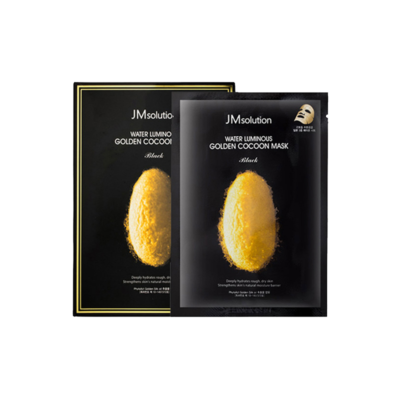 JM 玻尿酸蚕丝精华水光面膜